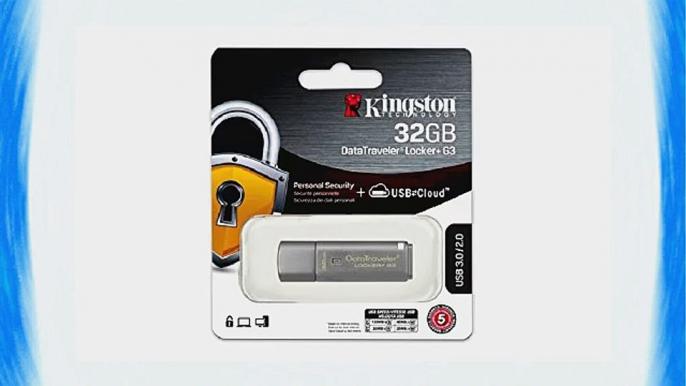 Kingston DataTraveler DTLPG3 32GB Speicherstick USB 3.0 silber