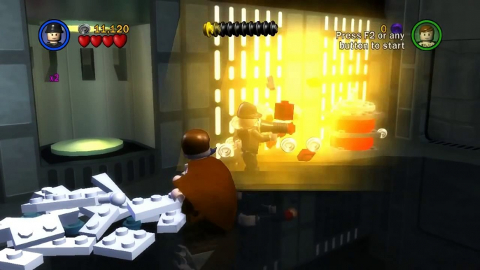 Let's Play Lego Star Wars: The Complete Saga - Ep 4 Ch 4 ~ Rescue the Princess ~ Free Play 1 of 2