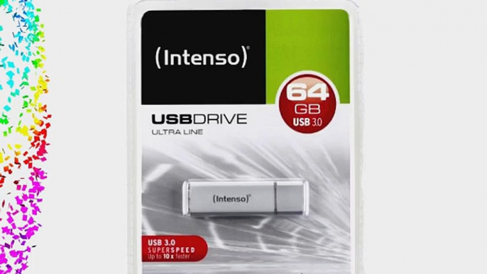 Intenso Ultra Line 64 GB USB-Stick USB 3.0 silber