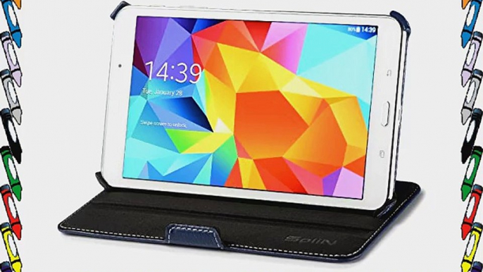 UltraSlim Smart Case Samsung Galaxy Tab 4 8.0 SM-T330 WiFi T335 LTE Tablet H?lle Leder Tasche