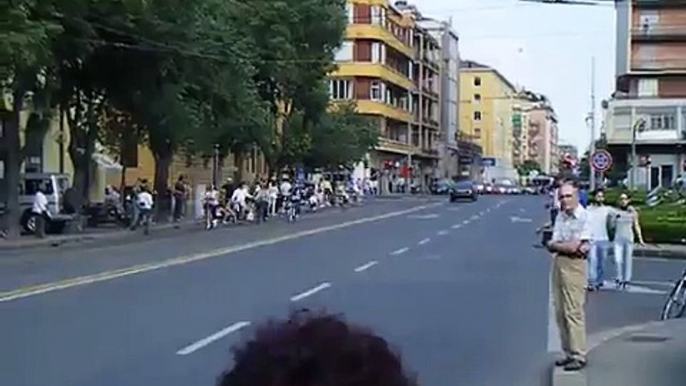 Ferrari 430 Scuderia and 599 GTO sounds at 2011 Mille Miglia