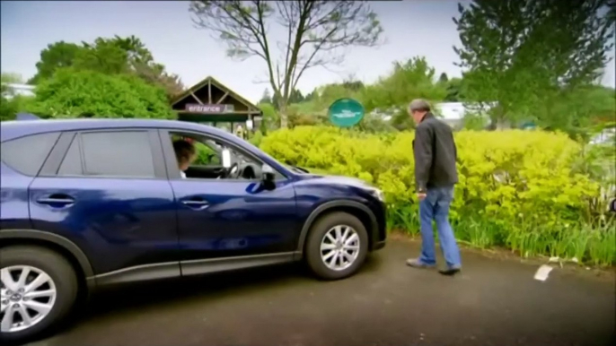 Top Gear - Jeremy Clarkson and James May test the Mazda CX-5's automatic braking system