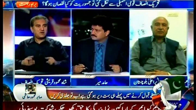 GEO Capital Talk Hamid Mir with MQM Khalid Maqbool Siddiqui (29 July 2015)