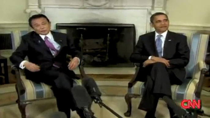 Remarks by President Obama and Prime Minister Aso before meeting