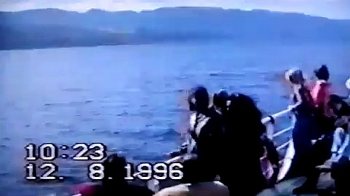 Loch Ness Monster film 1996 sighting Urquart Castle Inverness