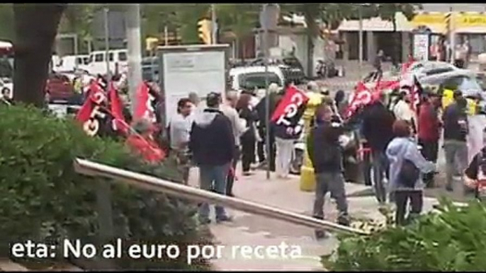 Acciones sindicales de CGT en apoyo a la Huelga General Indefinida