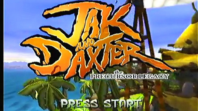 Jak and Daxter Sony PlayStation 2 Intro Gameplay PS2