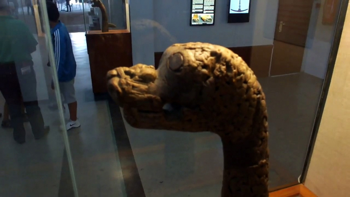 Viking Ship Museum - Oslo, Norway - Oseberg Ship Artifacts - Sept. 8, 2013