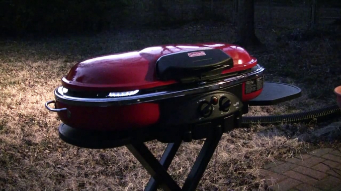 Coleman Roadtrip LXE Grill Review HD- Best Camping grill 2015