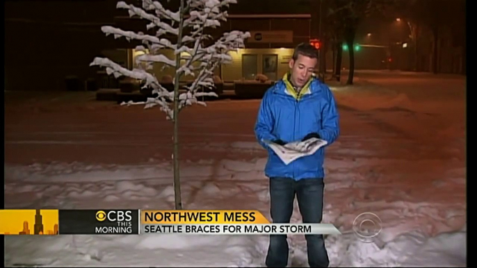 CBS This Morning - Northwest braces for major snowstorm