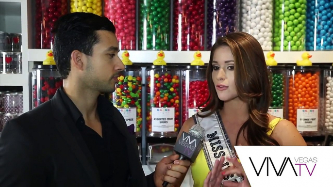 Miss USA, Nia Sanchez Talks With Sancho Van Ryan From Viva Vegas TV