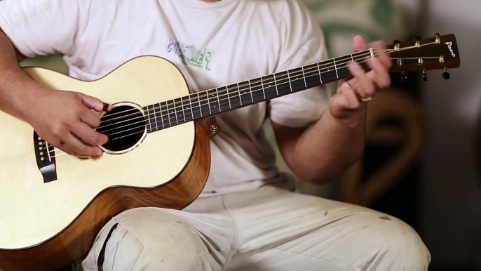 Noah Campbell - Slack Key Acoustic on Pono Guitar