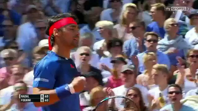 Rafael Nadal 2-0 Fabio Fognini