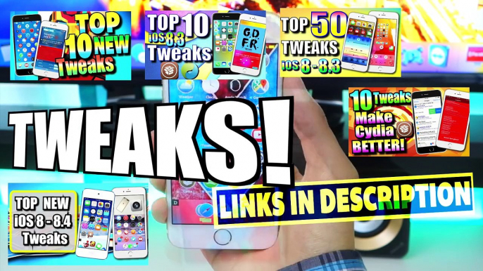 Best NEW TOP 10 iOS 8.4 & 8.3 Cydia Tweaks - ALL TAIG Jailbreak Compatible for iPhone, iPad, iPod