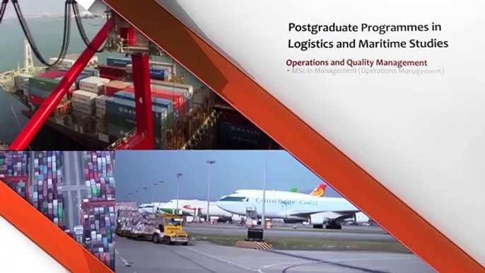 PolyU Logistics & Maritime Studies - Postgraduate Programmes