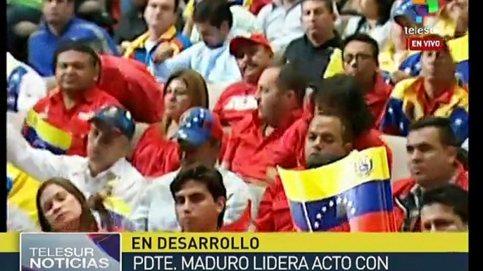 Venezuela: llama Maduro a la participación en comicios parlamentarios