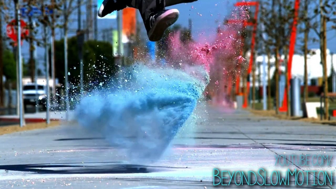 Epic Chromatic Skateboarding in Slow Motion