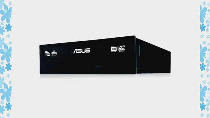 Asus DRW-24F1ST Silent interner DVD-Brenner (24x DVD?RW 8x DVD R 8x DVD R DL) Bulk Sata Schwarz