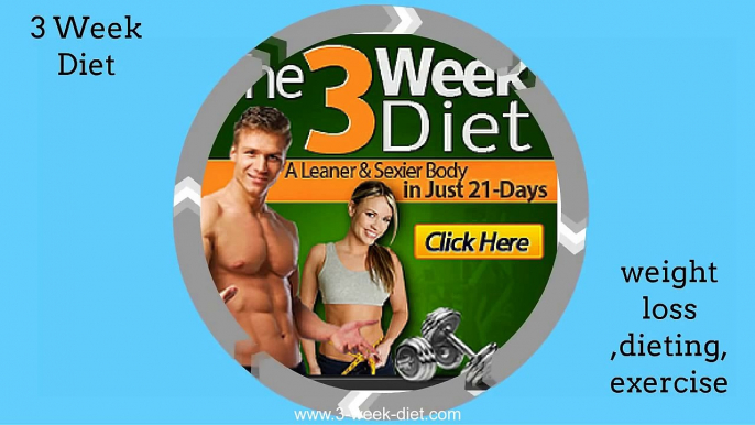 Diet Plan To Lose Weight Fast - 3 Week Diet Weight Loss Program