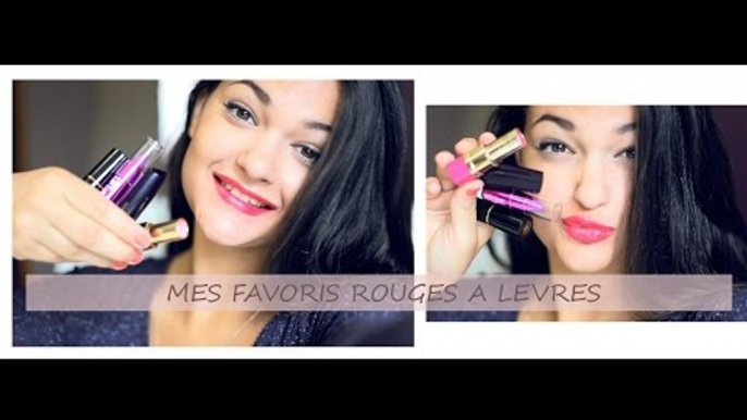 TOP 6 Mes rouges à lèvres favoris !