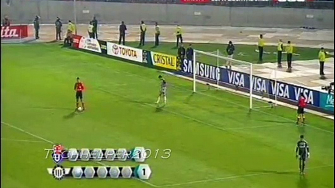 Universidad de Chile vs Lbertad 5-3 Copa Libertadores 2012 [U. de chile vence 5-3 a Libertad]