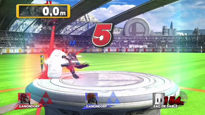 Home run contest double ganondorf 6137,2 m  [ssb4]