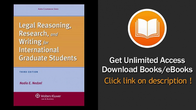 [Download PDF] Legal Reasoning Research and Writing for International Graduate Students Third Edition