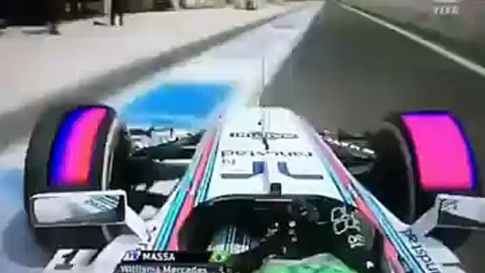 F1 2014 Interlagos Brazil Felipe Massa Pit Error