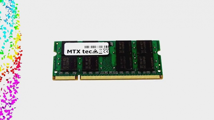 MTXtec Arbeitsspeicher 2GB DDR2-RAM f?r Dell Latitude D620