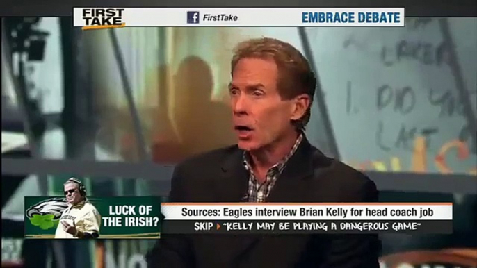 Skip Bayless and Stephen A  Smith on Setback For Notre Dame   ESPN First Take