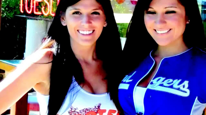 HOT HOOTER GIRLS LOVE HOOTERS BLOOPERS FUNNY PRANK !