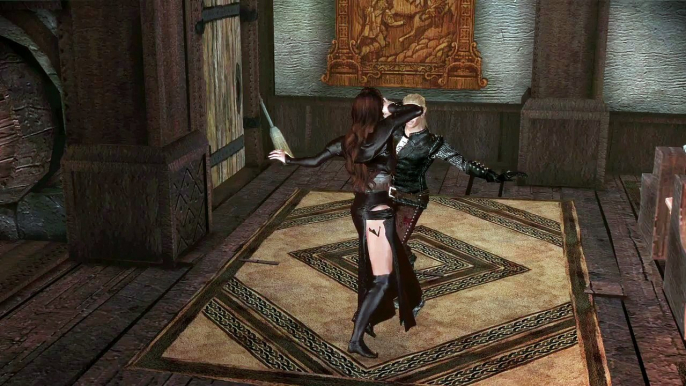 Dragon Age: Origins - Zevran Dancing - Dance Mod at the Tavern