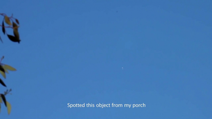 UFO SIGHTINGS: ORB CRAFT ET PILOT (!!) & MORPHING UFO HD (Nov 2013)