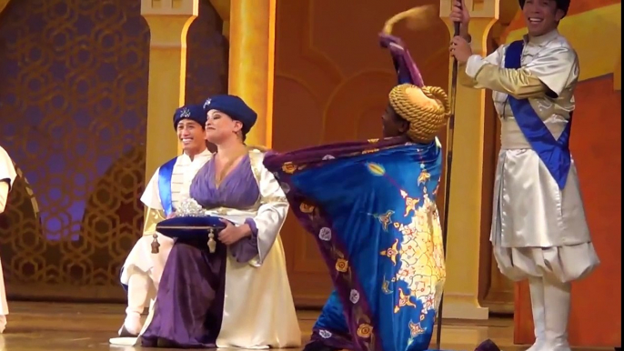 Genie's Jokes and Puns Part 12 - Aladdin A Musical Spectacular at Disneyland Resort (HD)