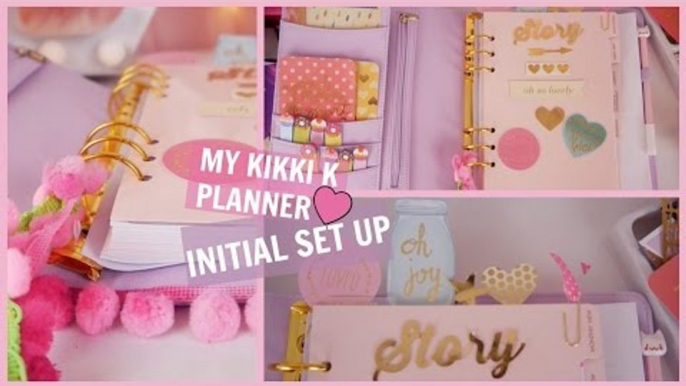 My KIKKI K Planner  ♥ Initial Set Up