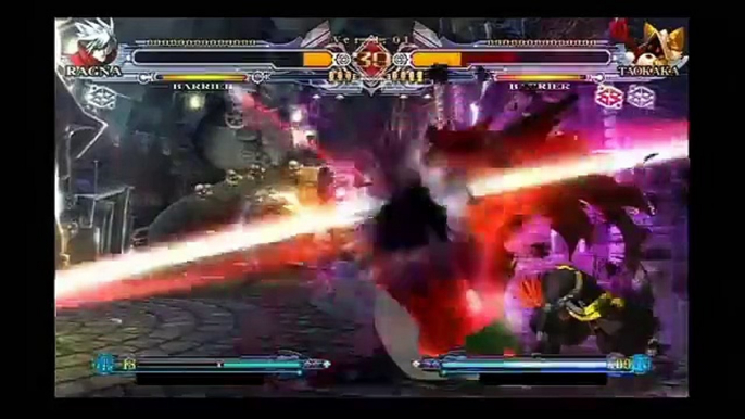 BLAZBLUE CONTINUUM SHIFT Ragna (vs Taokaka) 09