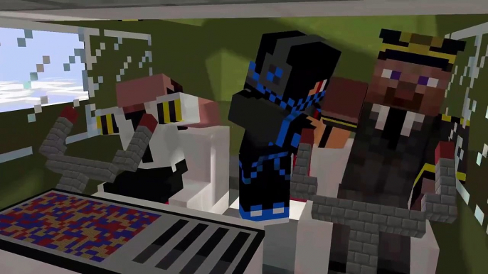 Minecraft : Plane Crash Animation !!!!! By LPMitAlex S. !!!!!