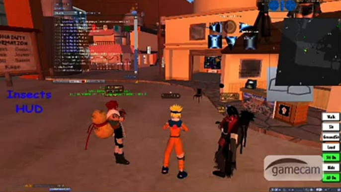 Naruto adventures in Second Life RP MMO