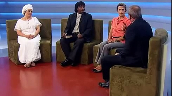 Líderes Religiosos debatem sobre INTOLERÂNCIA RELIGIOSA.