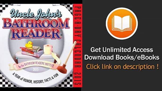 Uncle Johns Bathroom Reader 2015 Calendar EBOOK (PDF) REVIEW