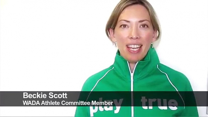 WADA - Beckie Scott delivers "Play True" message