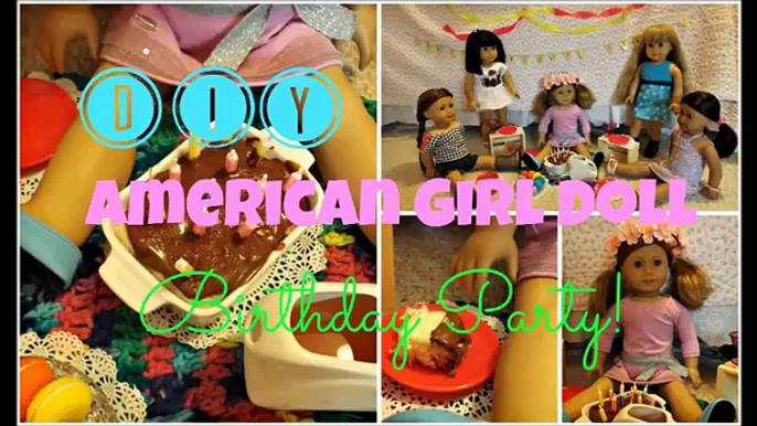 DIY American Girl Doll Birthday Party: Decorations, Cake + more!