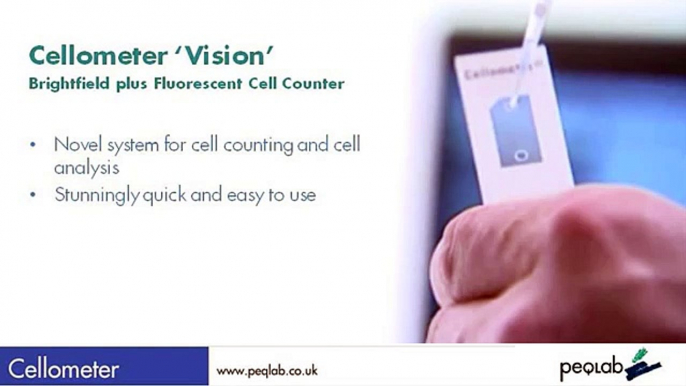 Peqlab Cellometer Vision Brightfield and Fluorescent Cell Counter