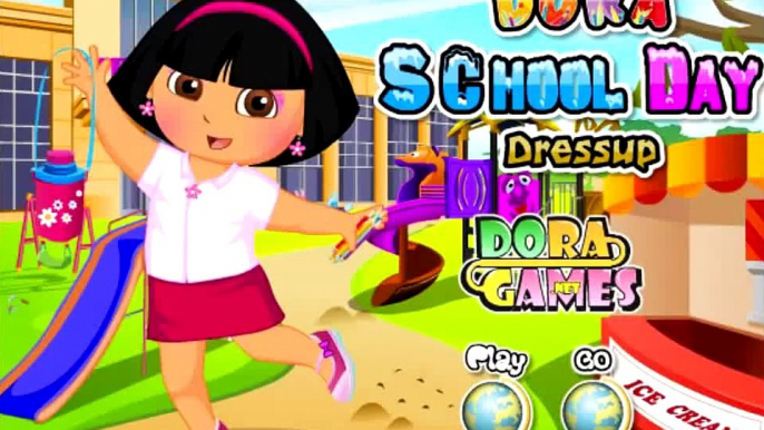 Dora Games Dora Explorer Free Online Games To Play   Dora School Dress Up Game