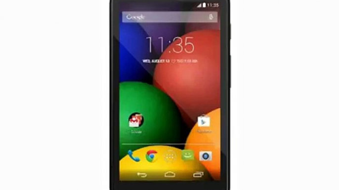 Motorola MOTO E Dual XT1022 Unlocked GSM Dual-SIM Dual-Core Android Smartphone - Black