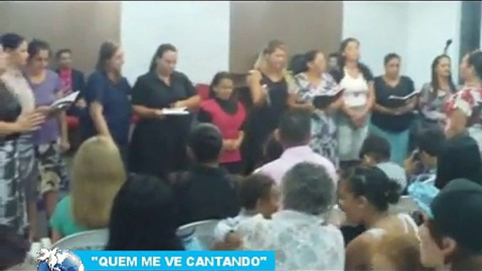 QUEM ME VE CANTANDO - BRASAS VIVAS  -  IGREJA NASCER EM CRISTO