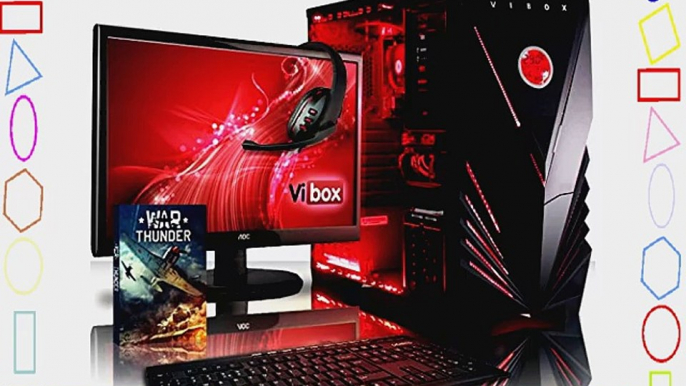 VIBOX Ultra Paket 11S - 4.2GHz Quad Core B?ro Familie Gamer Gaming PC Multimedia Desktop PC