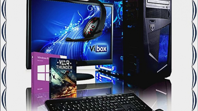 VIBOX Ultra Paket 11W - 4.2GHz Quad Core B?ro Familie Gamer Gaming PC Multimedia Desktop PC