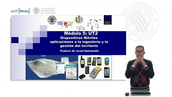 Dispositivos Móviles. Software SIG móvil.© UPV