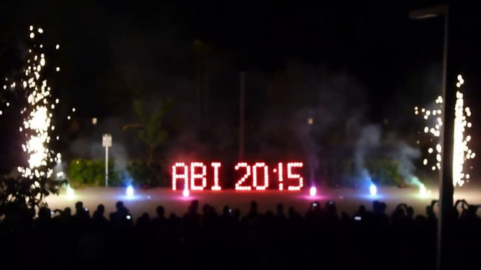 Abschlussfeuerwerk Abiball 2015 PRS